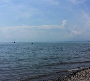 Ufer nahe dem Hotel
