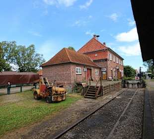 Blick auf den Bahnhof