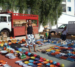 Marché le dimanche à Sousse