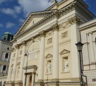 Die St. Anna Kirche Nähe Schlossplatz