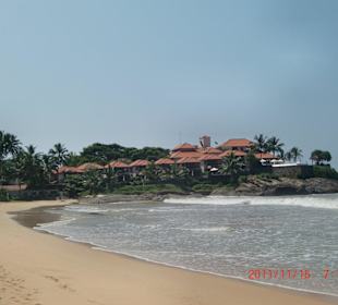 Blick von der Farm aus Meer