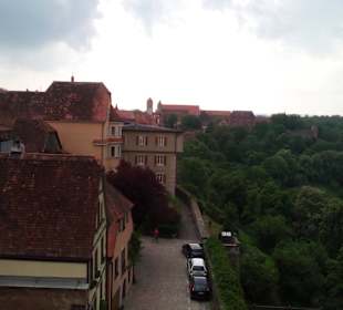 Rothenburger Turmweg in Rothenburg o.d. Tauber