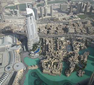 Auusicht vom Burj Khalifa