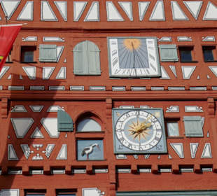 Obere Stockwerke des Rathauses