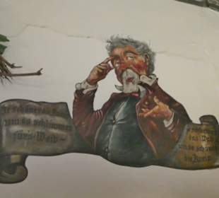 Im Gastraum vom Brauhaus Friedrichroda