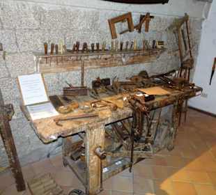 Schreinerwerkstatt des Museums