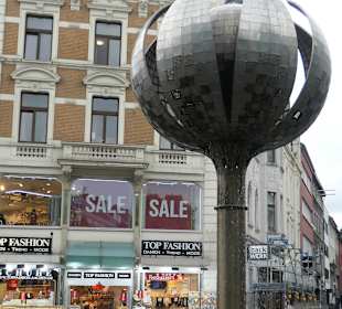 Bei einem Stadtrundgang durch Aachen