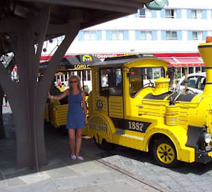 Eine Bimmelbahn zum Loro Park