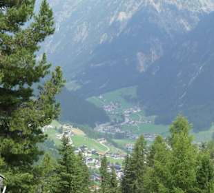 Aussicht auf Sölden