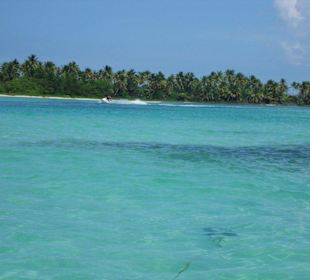 Auf dem Weg zur Saona Insel