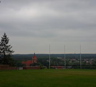 Widok na miasto spod zamku