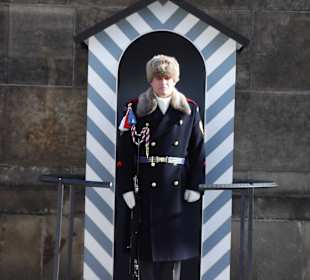 Wache an der Prages Burg