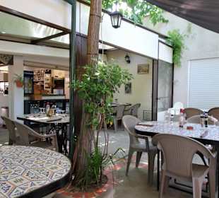 Im Restaurantbereich des El Coco Loco