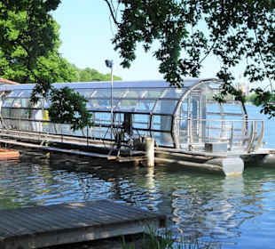 Das Solarboot am Westufer des Maschsees