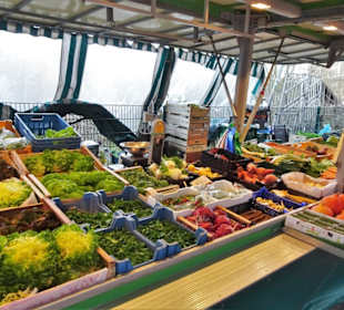 Rundgang über den Wochenmarkt am Goldbekufer