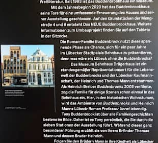 Hinweistafel Behnhaus Fam Mann