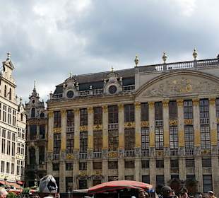 Blick auf Haus der Herzöge von Brabant