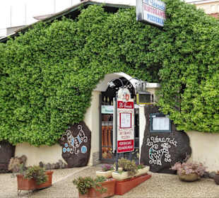 Außenansicht vom Ristorante Pizzeria La Veranda