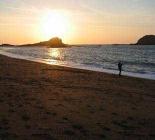 Abendstimmung am Strand