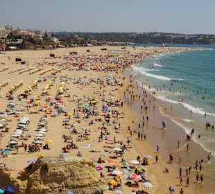 Der Strand der Praia da Rocha