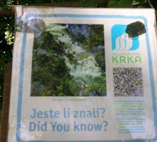 Eingang zum Krka-Nationalpark