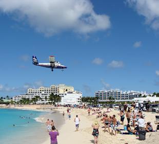 Flugzeugstrand v. S.Maarten