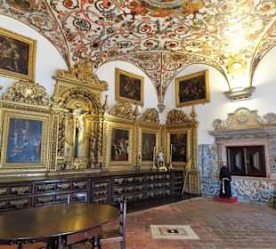 In der Sakristei der Jesuitenkirche