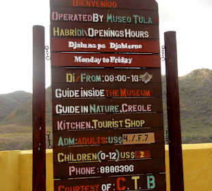 Informationsschild des Tula Museums