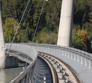 Trasse der Hungerburgbahn über den Inn(sbruck) 