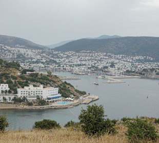 Bodrum vom Berg aus gesehen