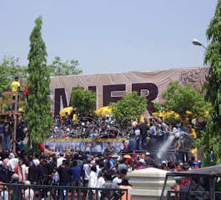 Waterfestival in Mandalay