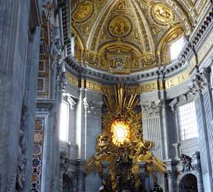 Interior de la Basílica de San Pedro