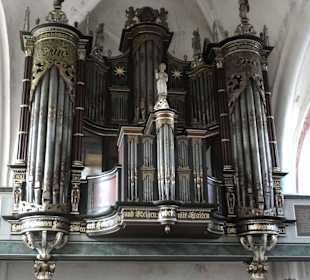 Blick auf die Orgel