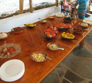 Essen auf Wasini Island