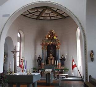 Innenansicht der Kirche Peter und Paul, Eichenzell