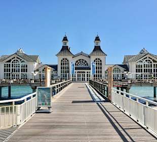 Seebrücke Sellin auf Rügen