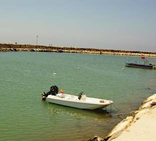 Am Hafen von Evrenseki Ende Mai