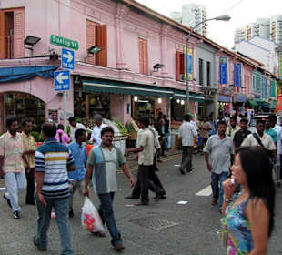 Geschäftiger Sonntagnachmittag