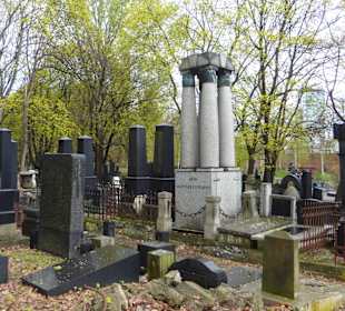 Auf dem Jüdischen Friedhof in der Ul. Okopowa