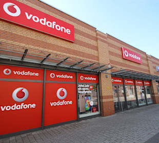 Geschäftshäuser im Einkaufszentrum