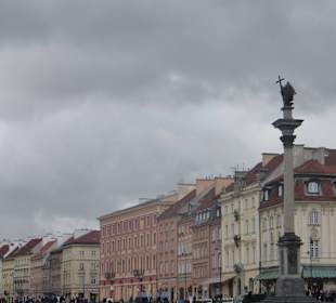 Schlossplatz, Sigismundssäule Ri Krakauer Vorstadt