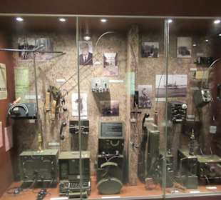 Halle der Nachrichtentechnik im Museum Lesany