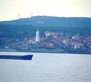 26.10.Rückfahrt von Jalta nach Santorin Durchfahrt 