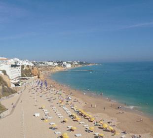 Blick auf den Strand (der Altstadt)
