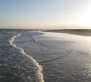 Abendspaziergang auf Höhe des Hotels