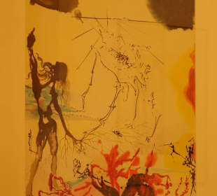 Kunst von Dali / Hungersnot