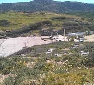 Der Strand von Sissi von oben!