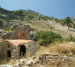 Höhlenkirche Agios Loukas-Apella Bucht
