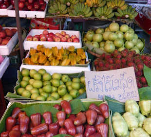 Markt in der Silom Road