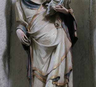 In der Predigerkirche von Erfurt
